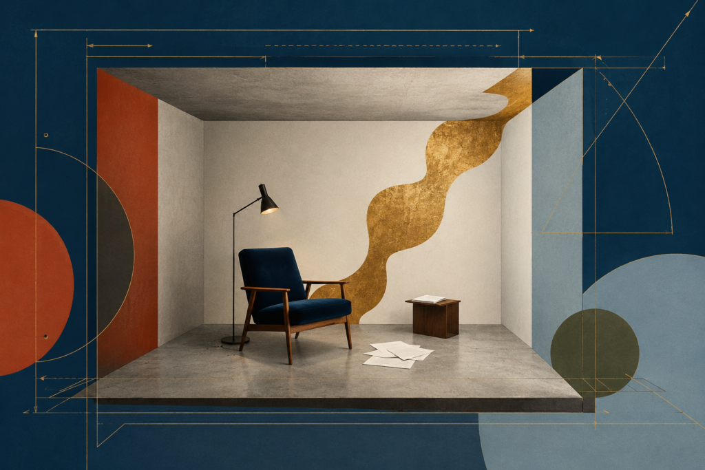 Ilustração do artigo O home office de um roteirista